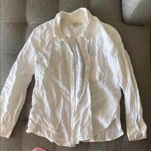 White Button-Up Shirt
